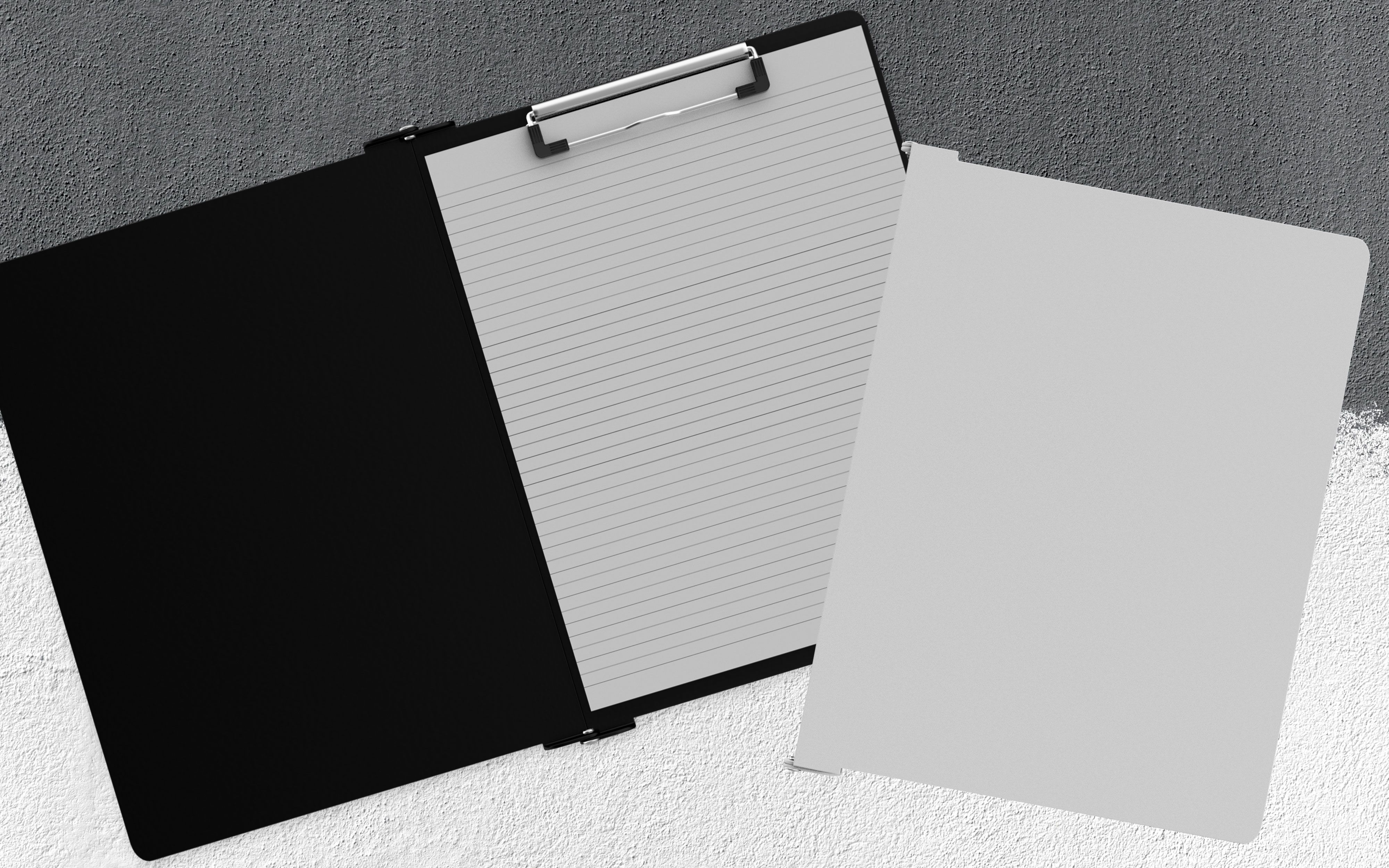 5 Pack - Vertical 11 x 17 MDF Clipboard Notepad