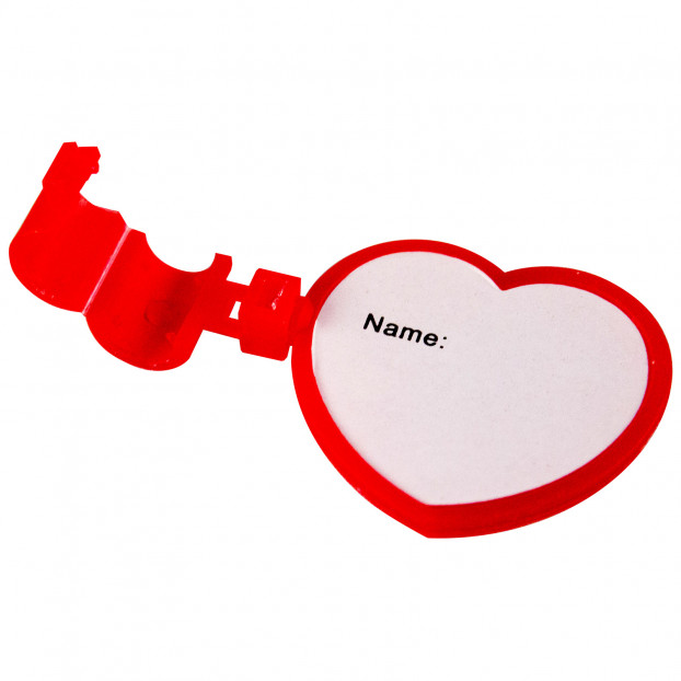 Heart Stethoscope ID Tag