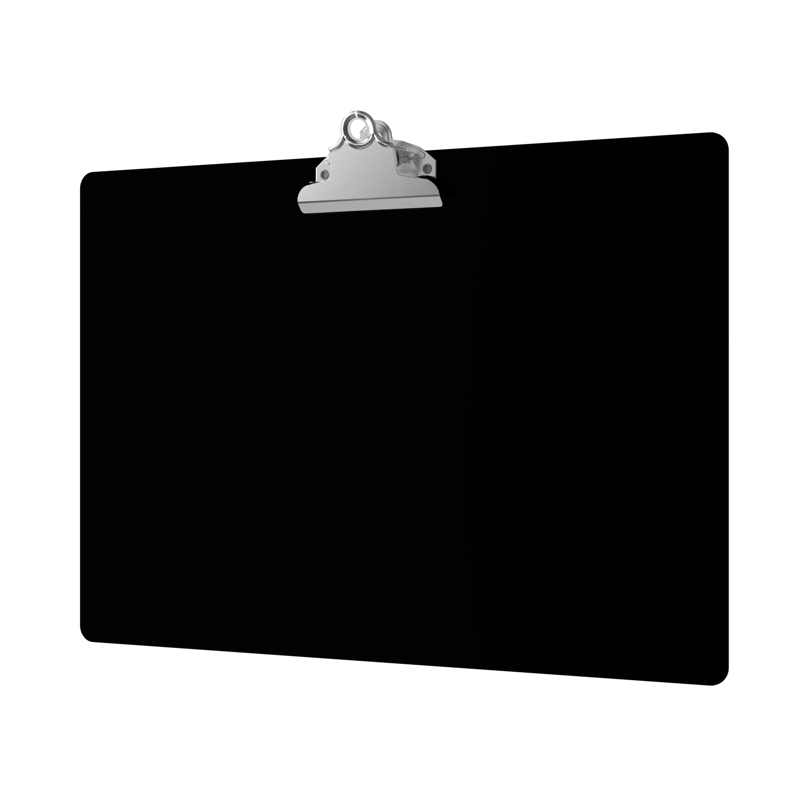 17 x 11 Aluminum Clipboard - Butterfly Clip