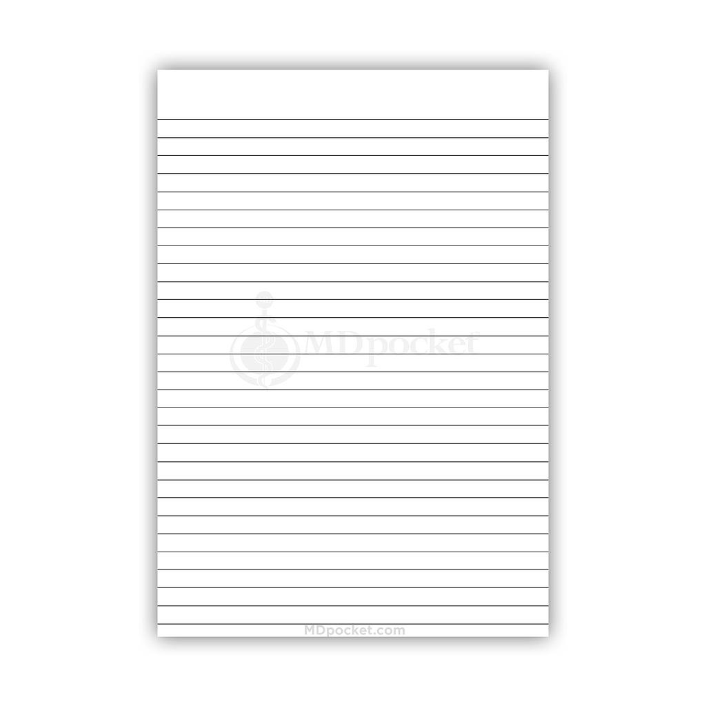 Memo sized ISO Clipboard Notepads (5&quot; x 7.25&quot;)
