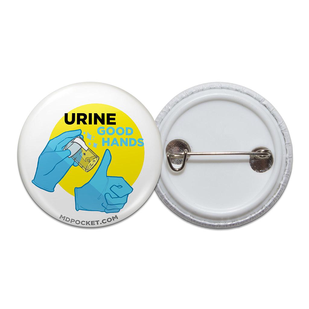 Urine Good Hands Button