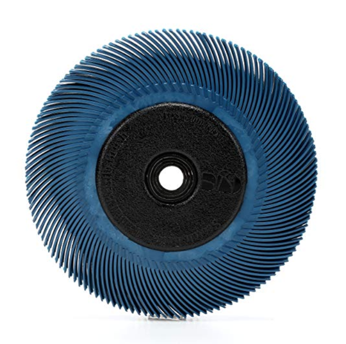 Scotch-Brite(TM) Radial Bristle Brush, Aluminum Oxide