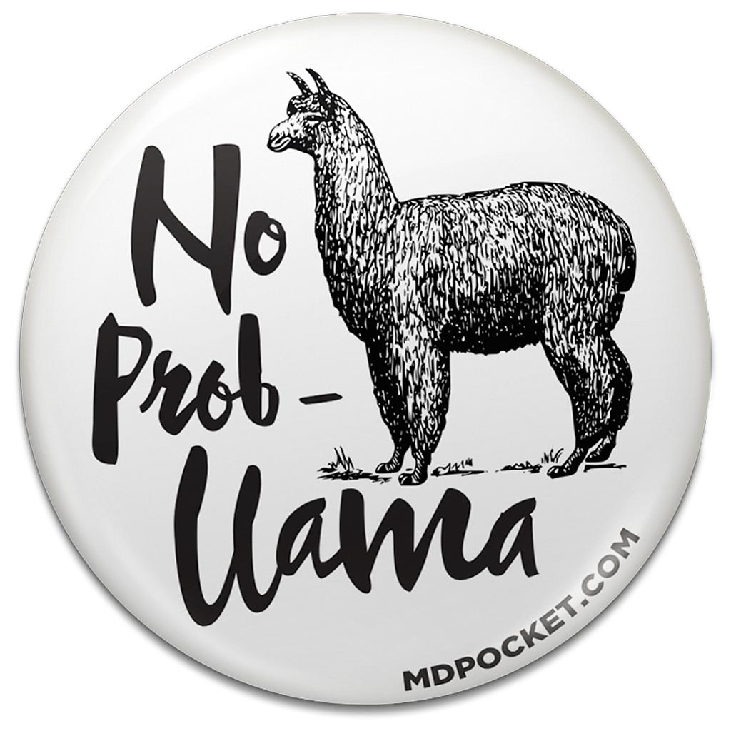 No Probllama Button