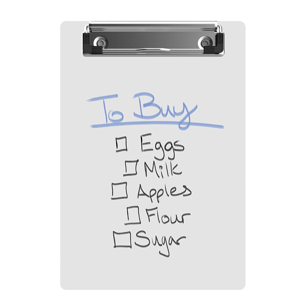 Small Whiteboard Clipboard