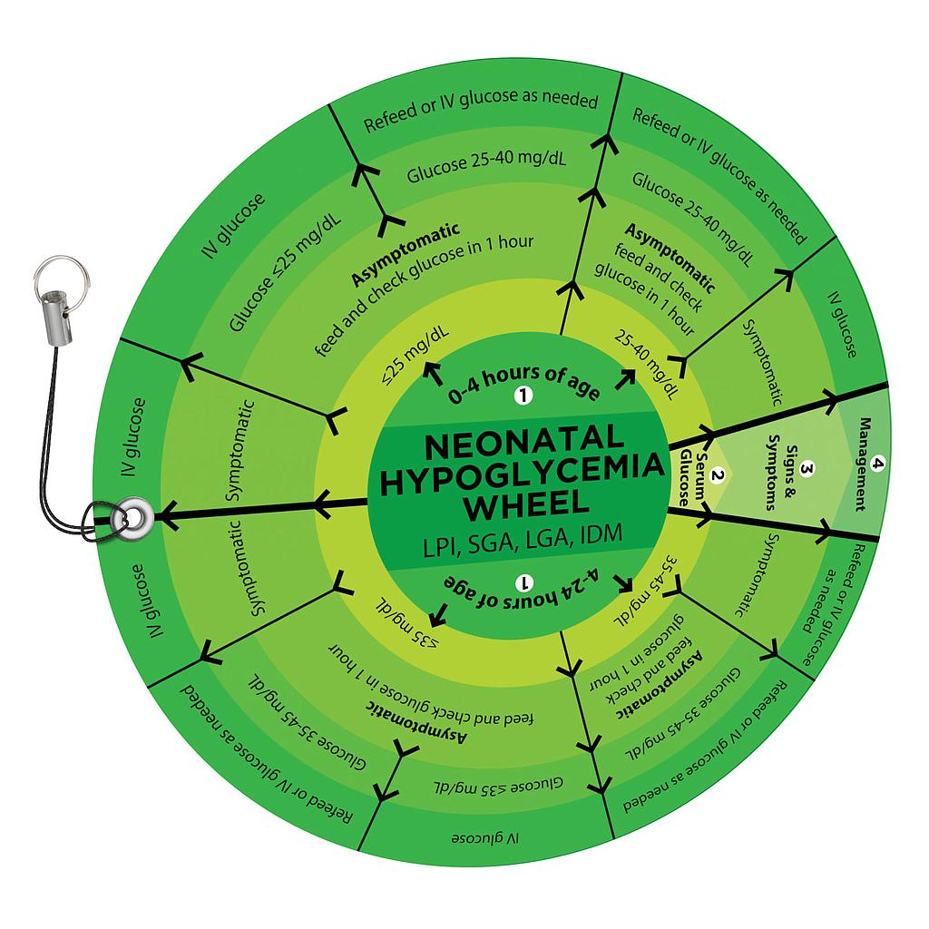 Neonatal Hypoglycemia Wheel