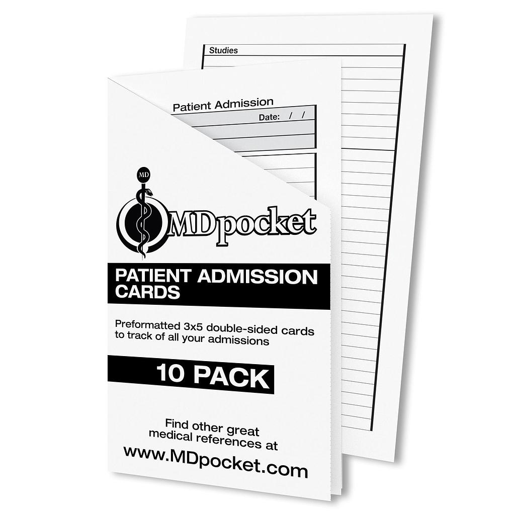 Resident Admission Cards