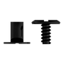 1/4" Steel Chicago Screw (large)