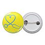 Stethoscope Heart Button