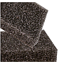 3/8" Solid Charcoal Firm Foam - 80"x72"