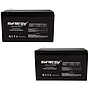 Badge System Battery - Casil CA1270 12v 7ah SLA Battery - 2 Pack Beiter DC Power