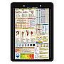 Flat Plastic Metric  Nursing Clipboard